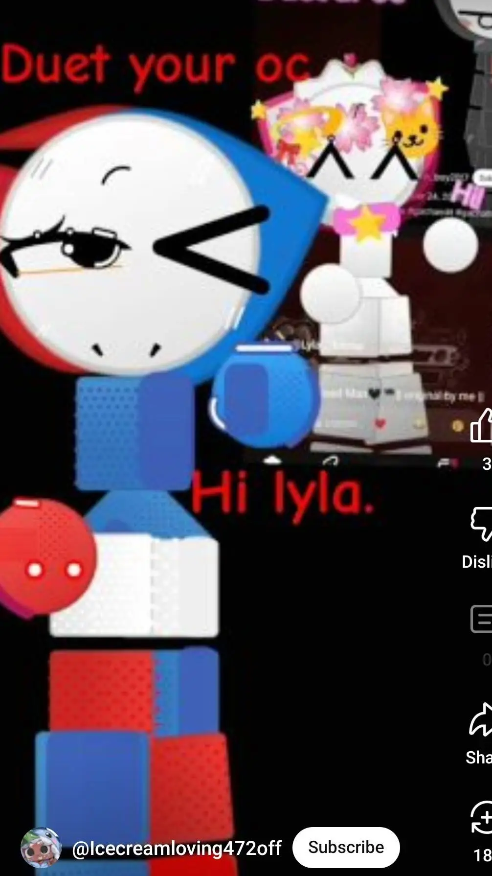 ai character: lucy/julia background