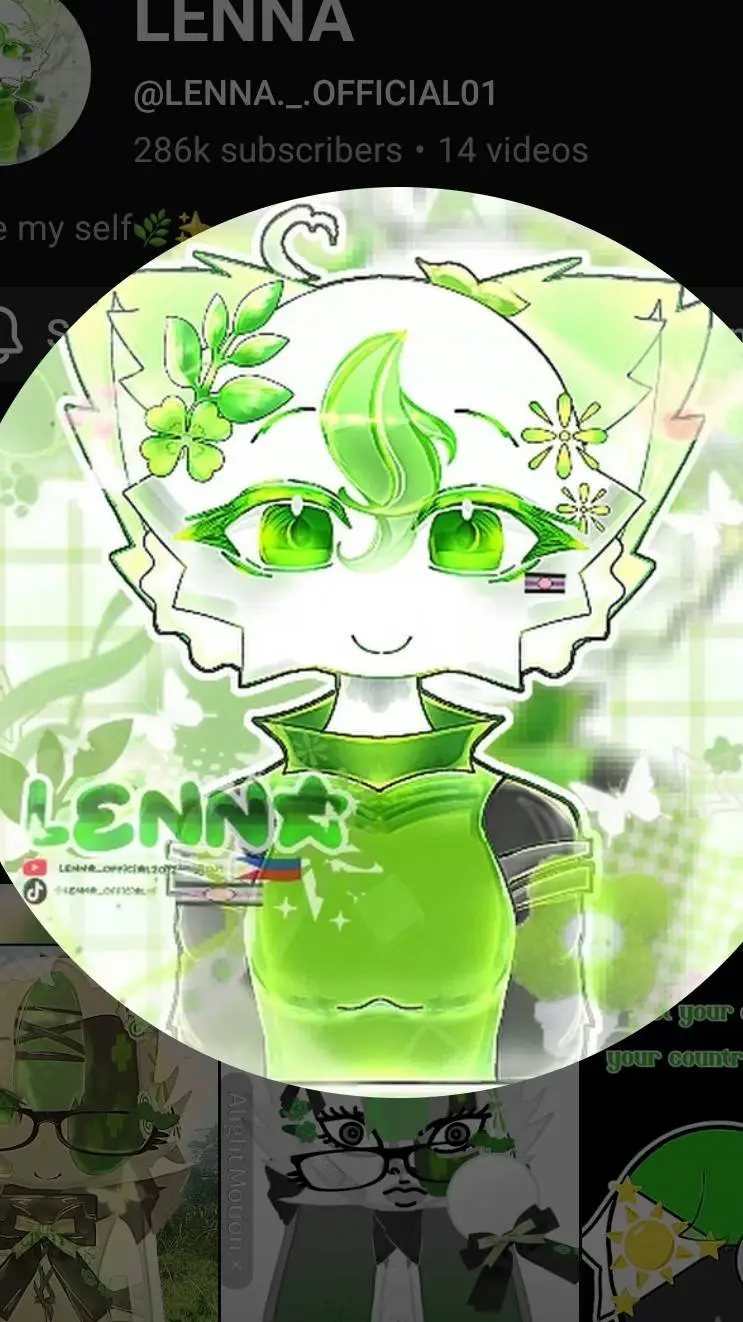 ai character: Lenna background