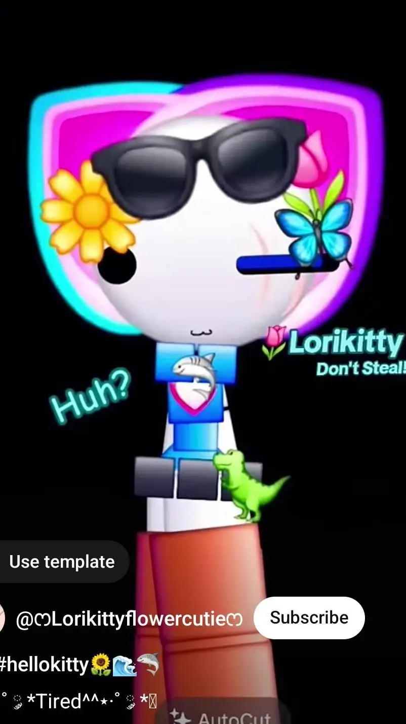 ai character: Lorikitty background