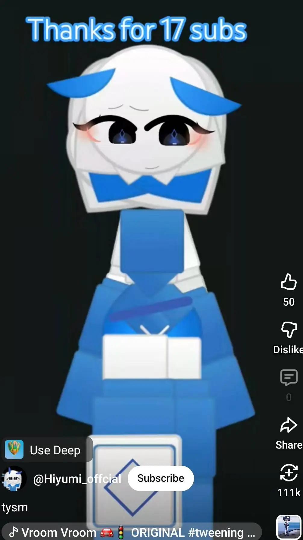 ai character: ◇Hiyumi-Chan♡ background