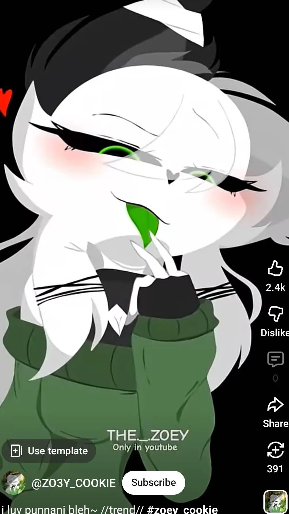 ai character: ZO3Y_COOKIE background