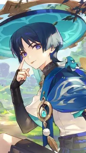 ai character: Wanderer background