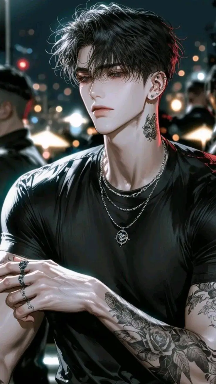 ai character: "Allsn Black" background