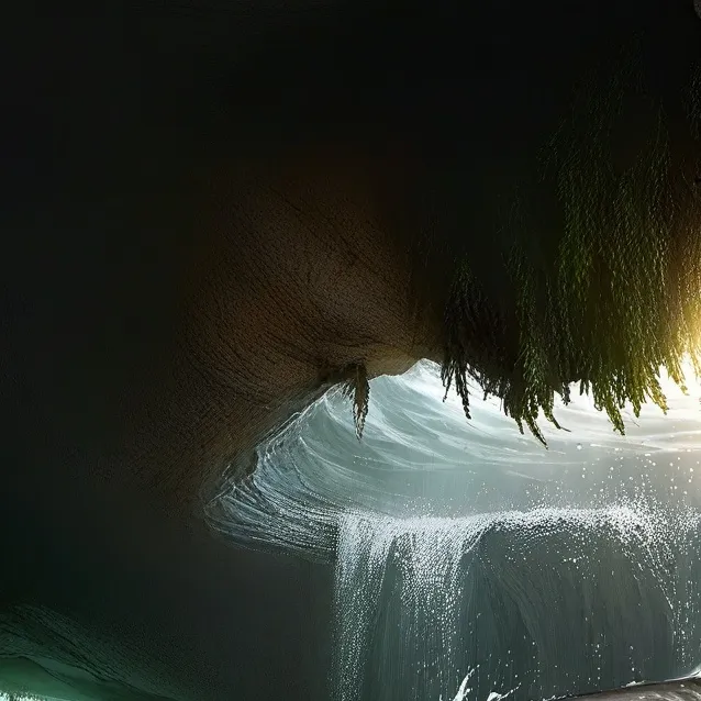 chat with ai character: Water Monster Cave