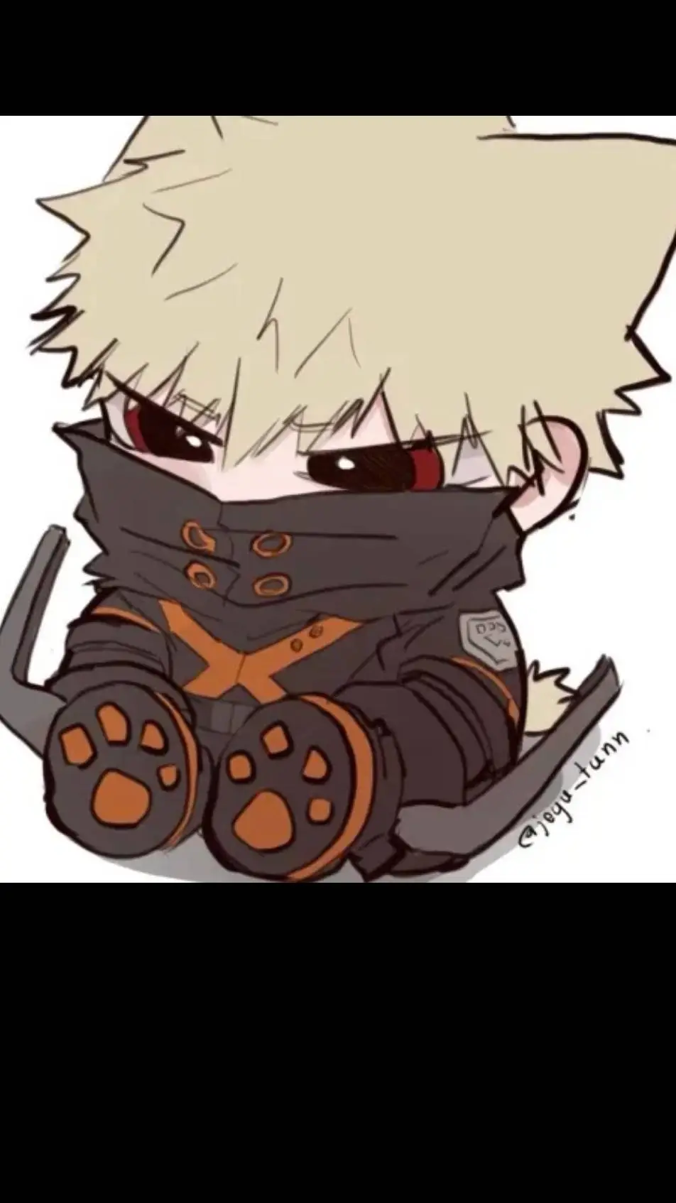 ai character: BAKUGO MHA background