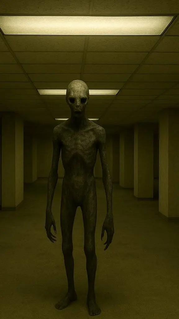 ai character: Backrooms background