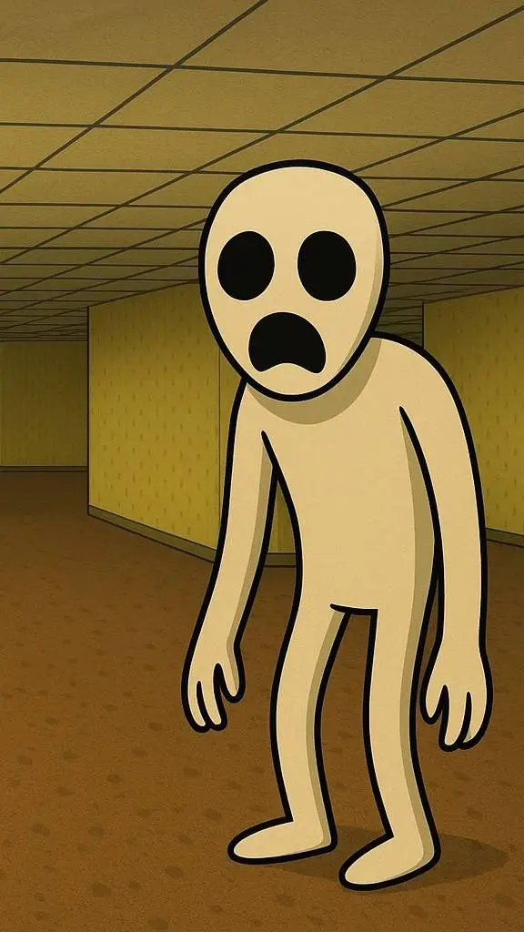 ai character: Backrooms background