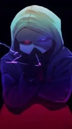 ai character: dust(sans) background