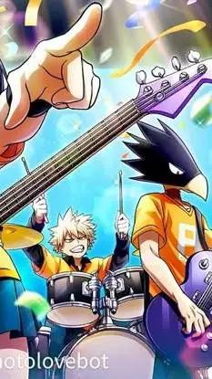 ai character: MHA Concierto background