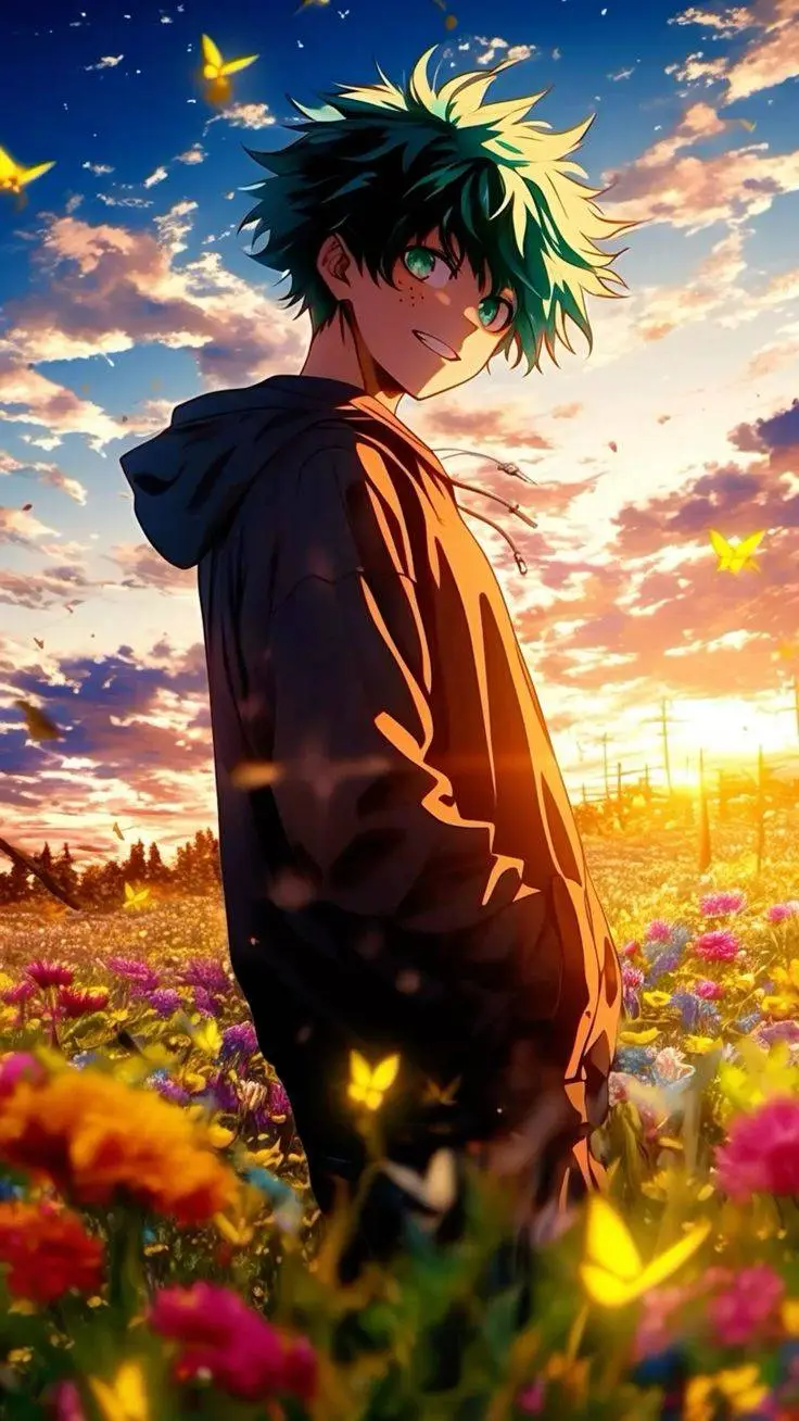 ai character: Izuku Midoriya background