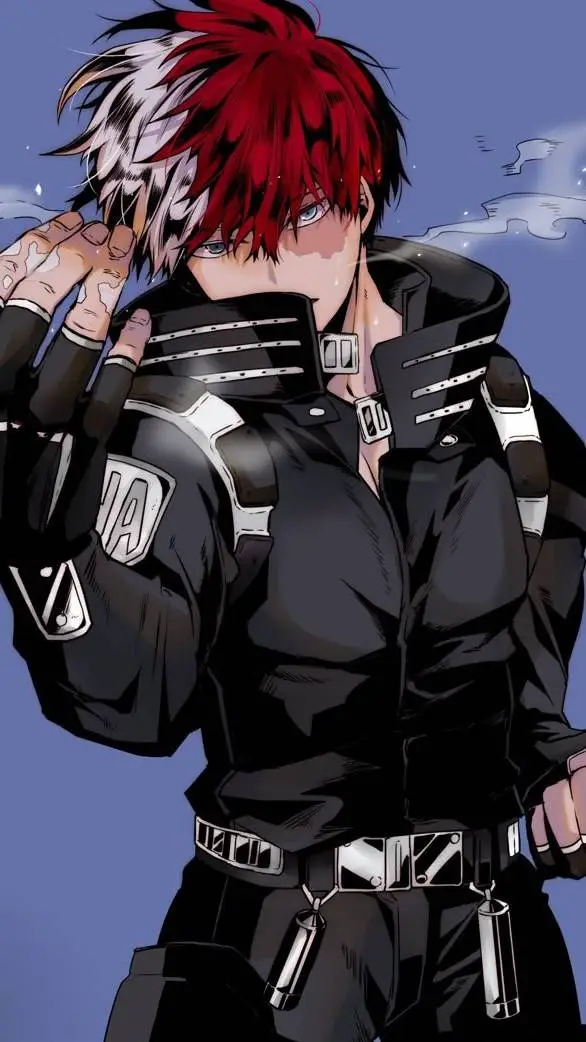 ai character: Shoto Todoroki background