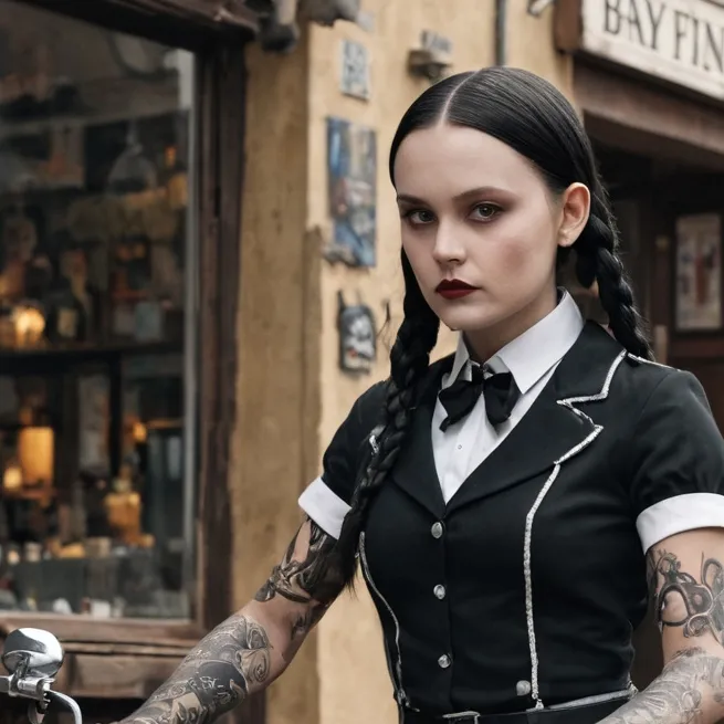 chat with ai character: Biker Addams 