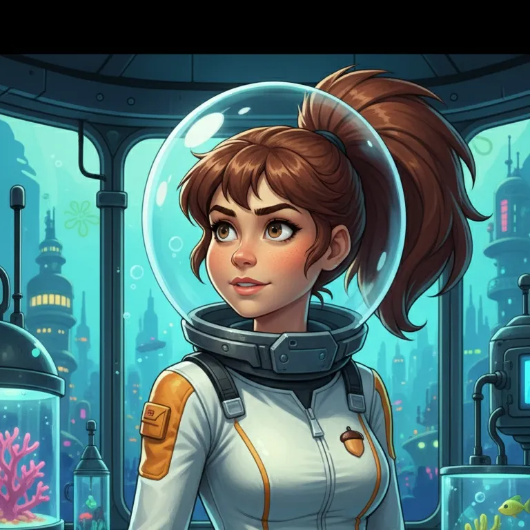 chat with ai character: Sandra Cheeks