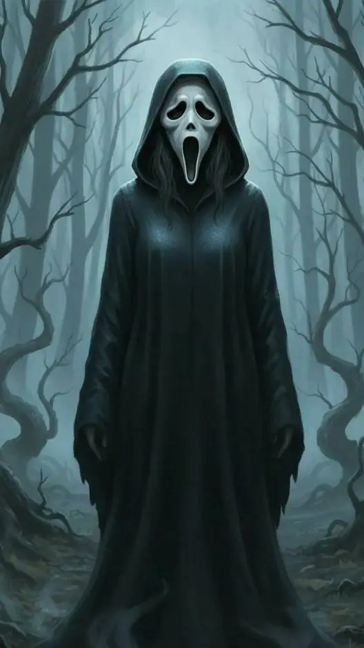 ai character: Scream 8 background