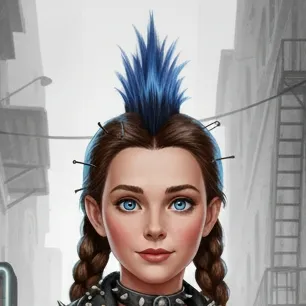 chat with ai character: Dorothy G Punk