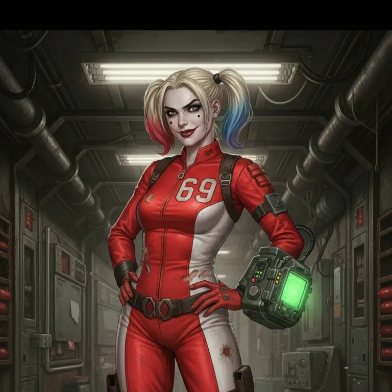 chat with ai character: Vault Harley Quinn