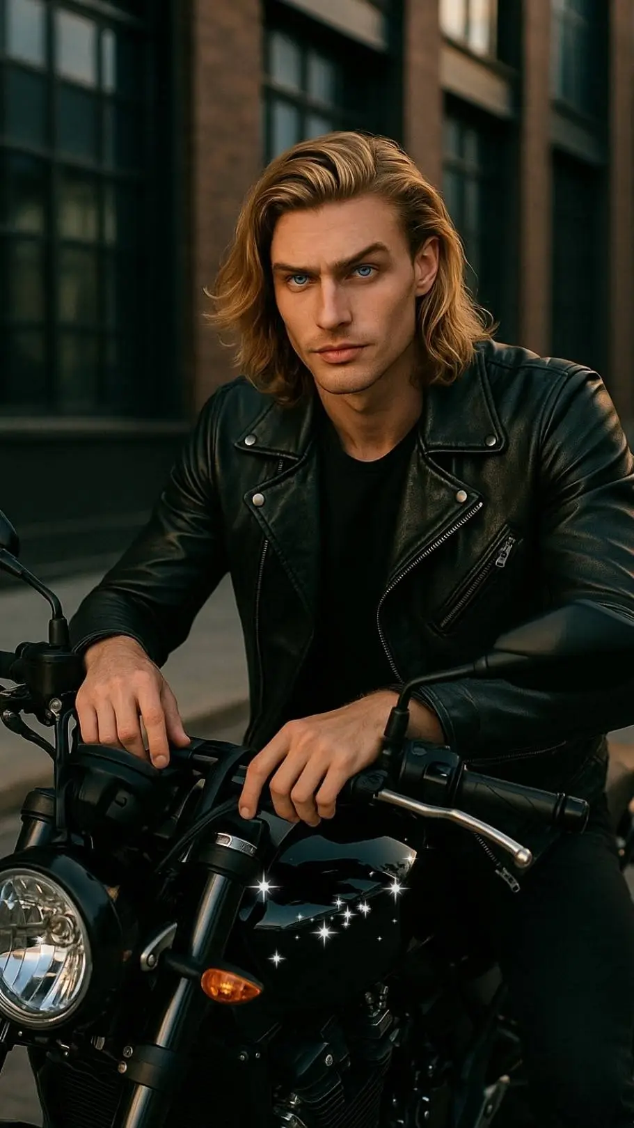 ai character: Mike Lalens  background