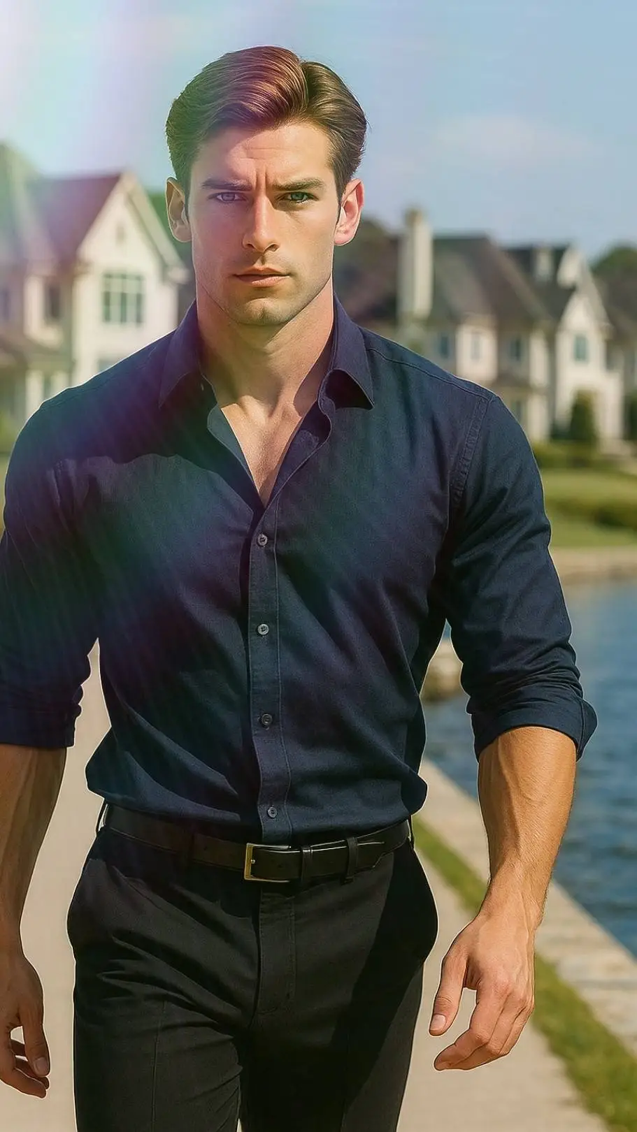ai character: Trevor McAllis  background