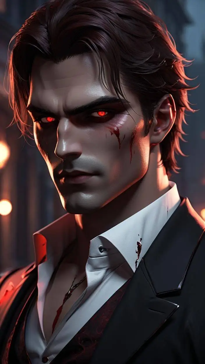 ai character: Fraser Ferguson  background