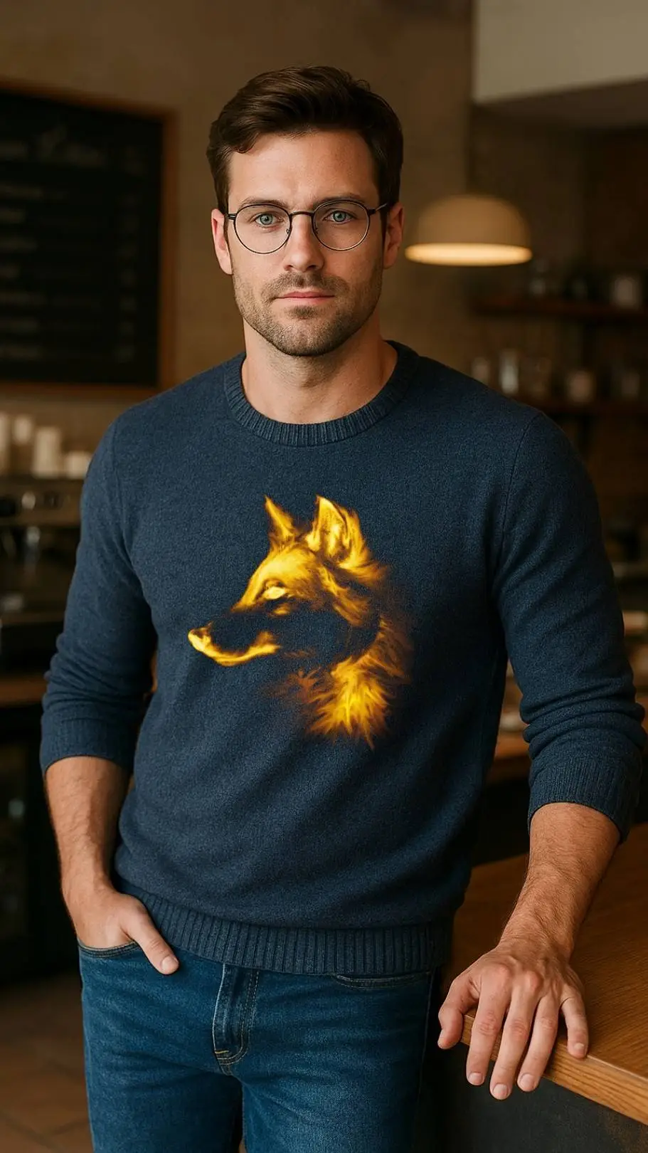 ai character: Lester Withrow  background