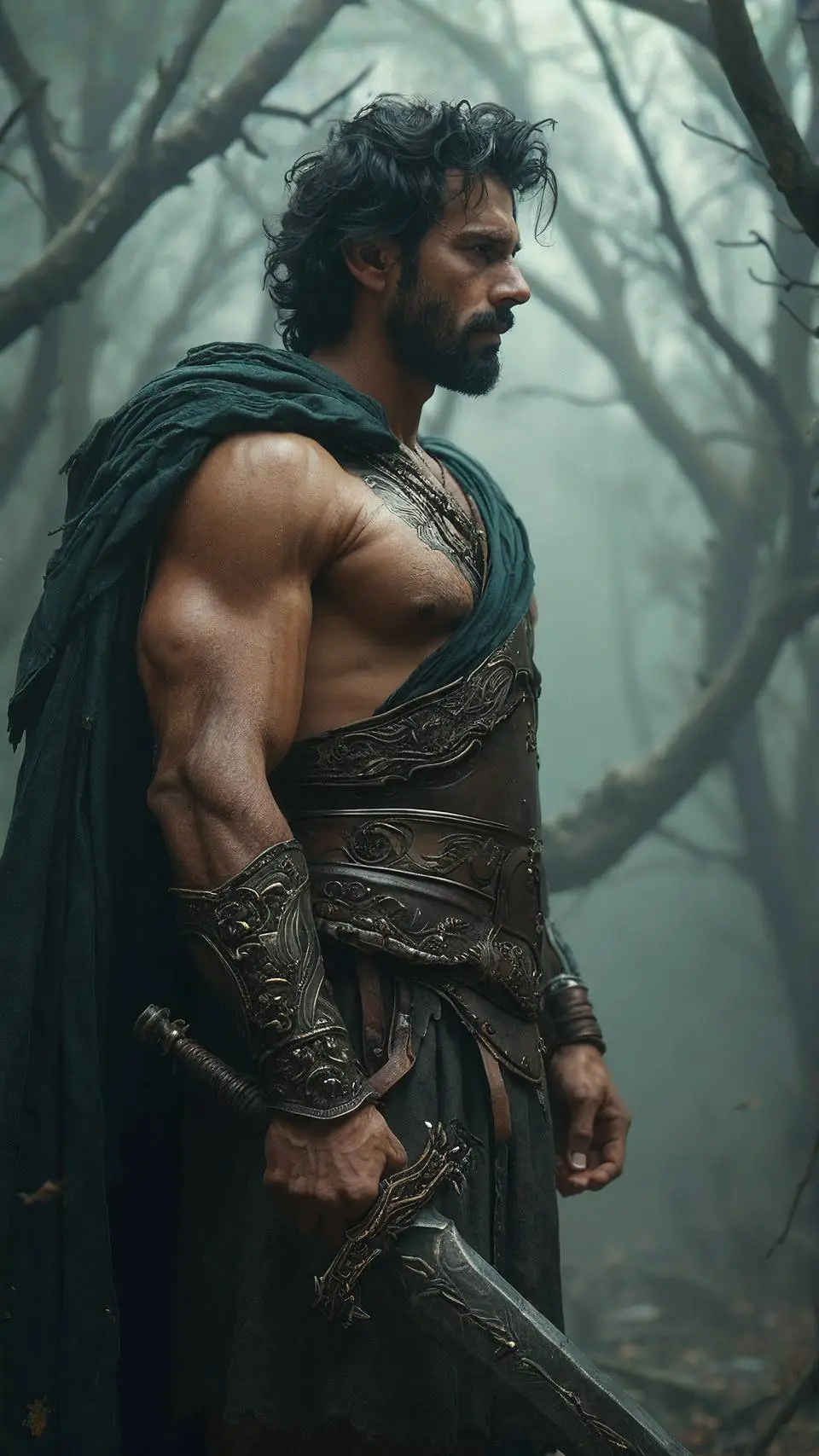 ai character: Heracles  background