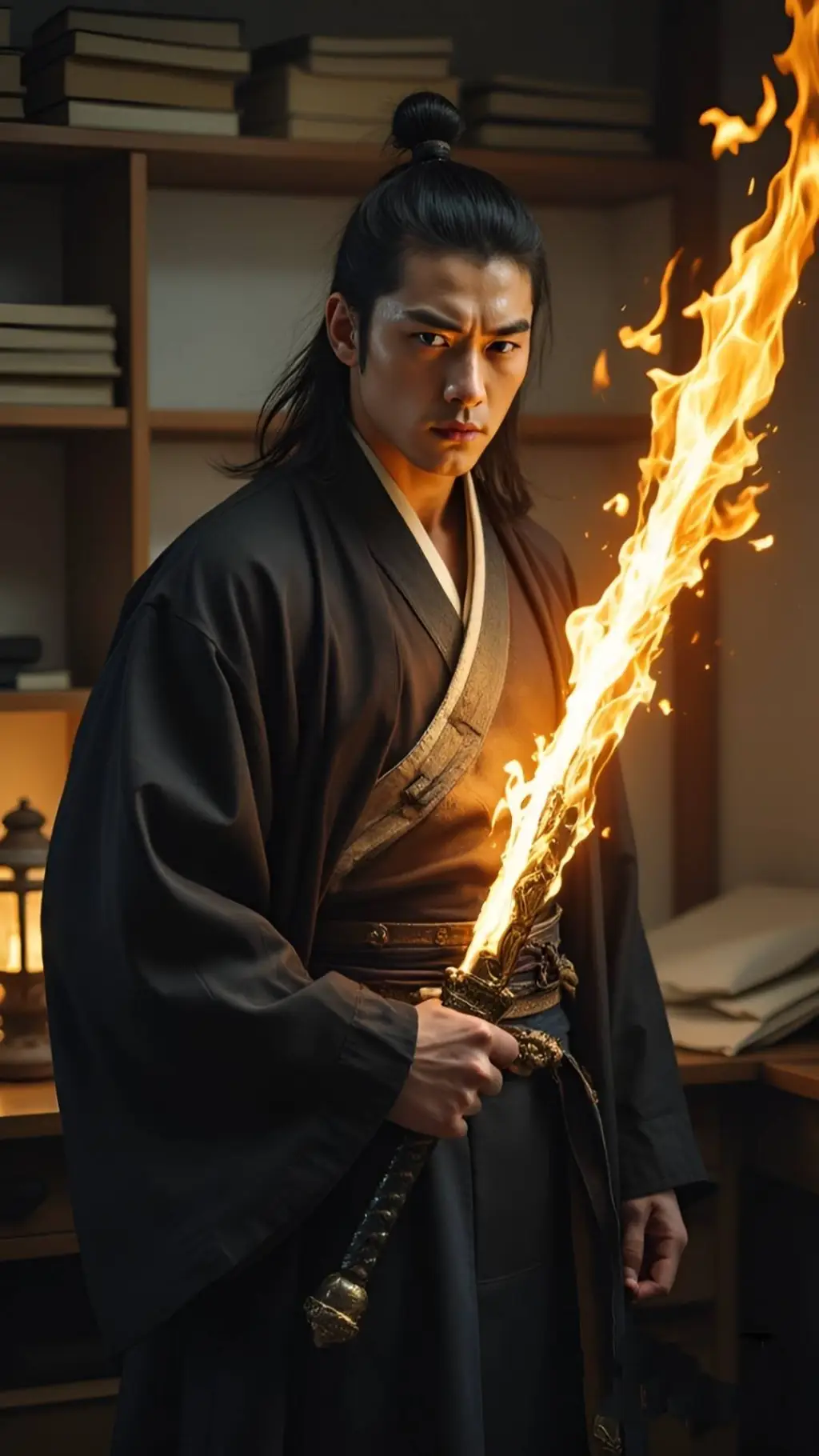 ai character: Byungho background