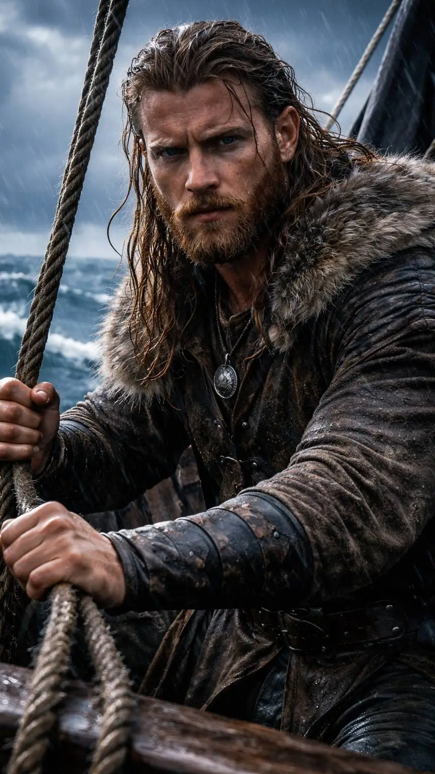 ai character: Grímr background