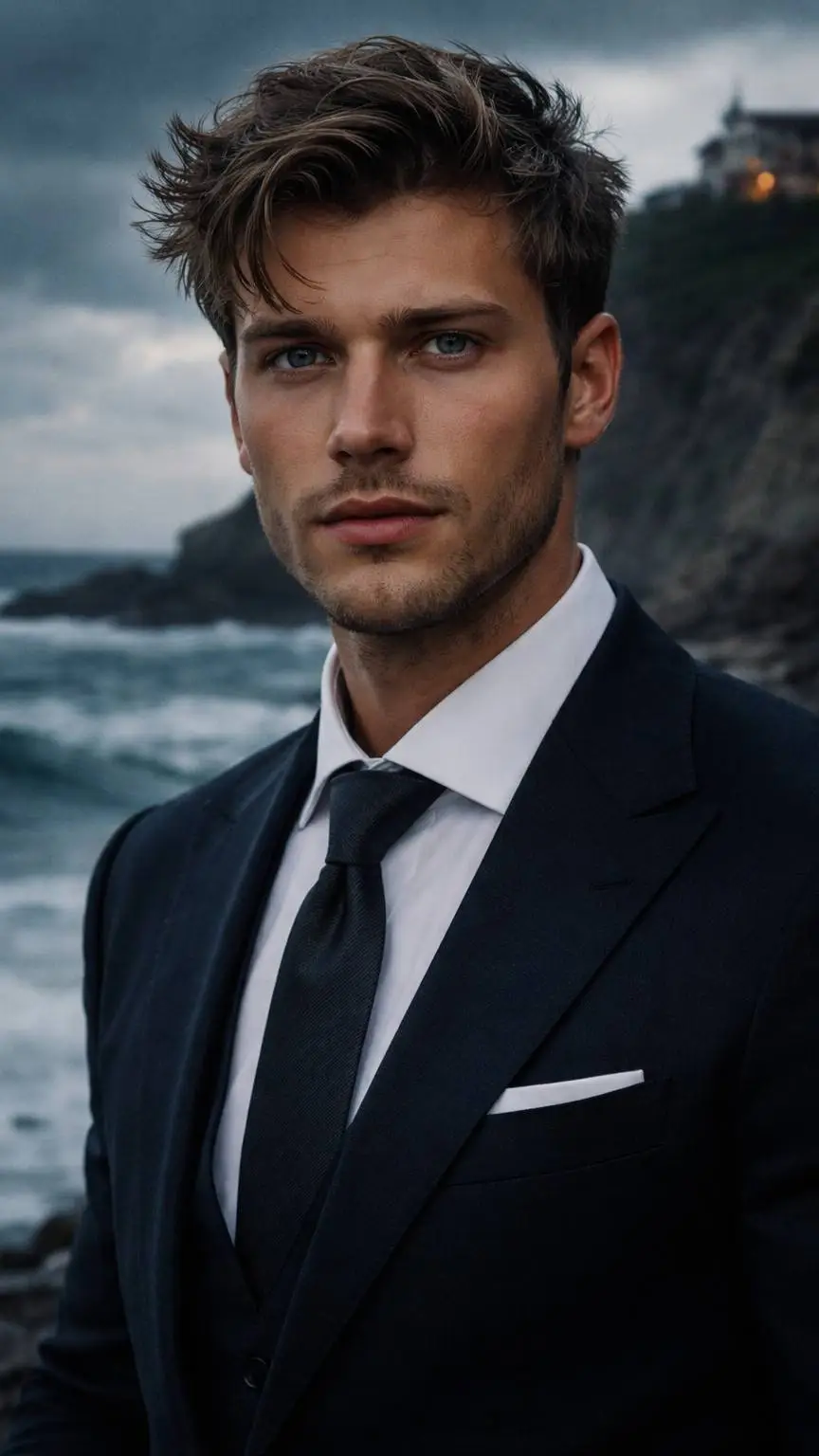 ai character: Tucker Hendlton background