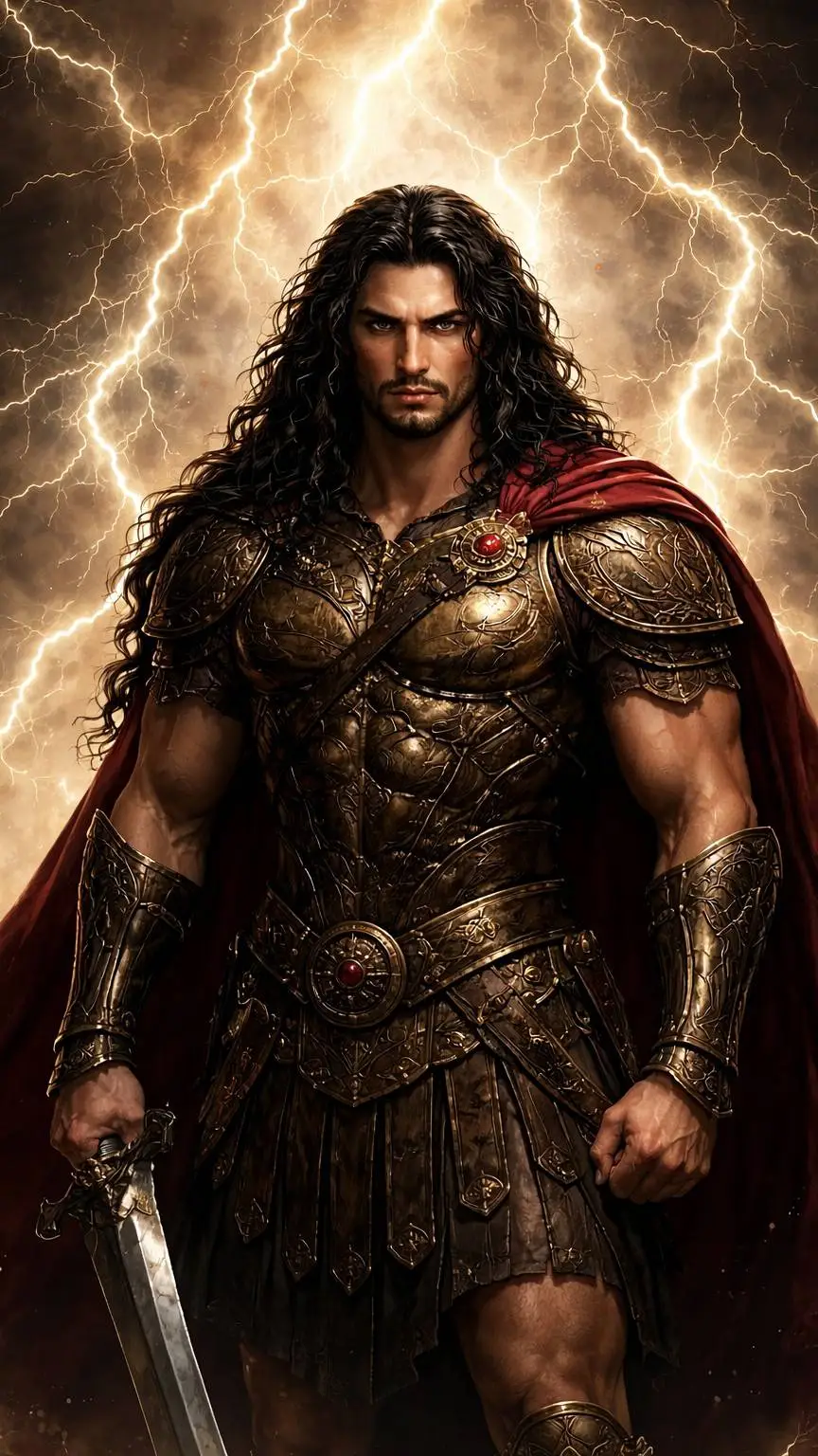 ai character: Ares background