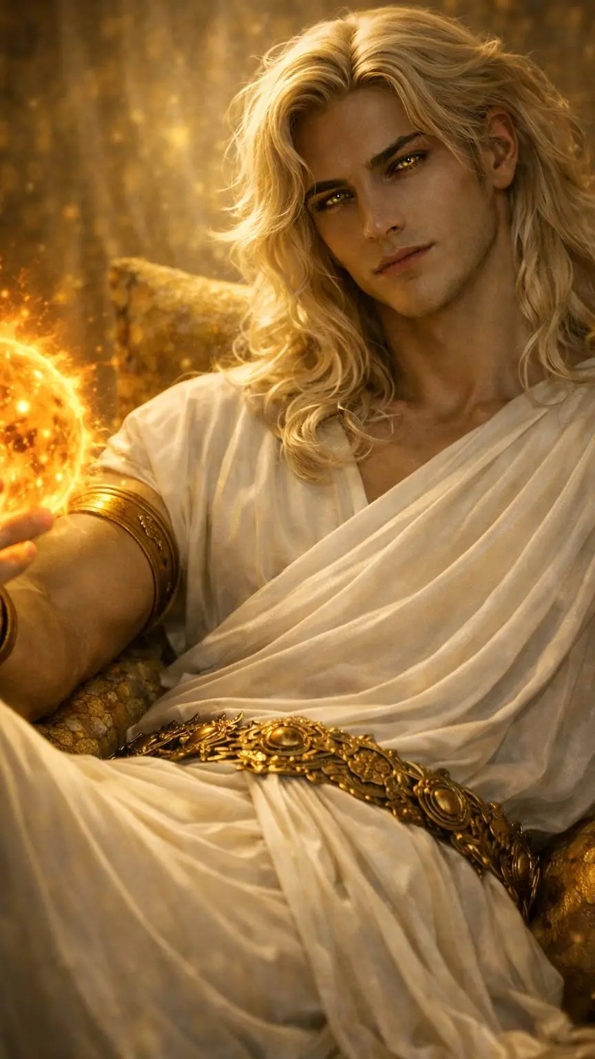 ai character: Hyperion  background