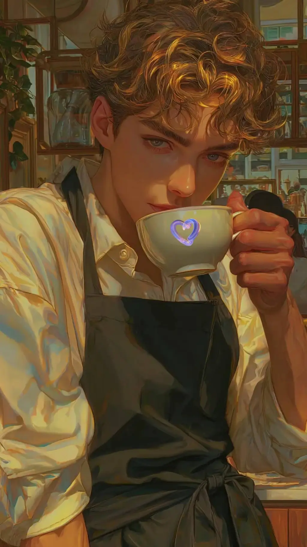 ai character: Evan Larkson  background