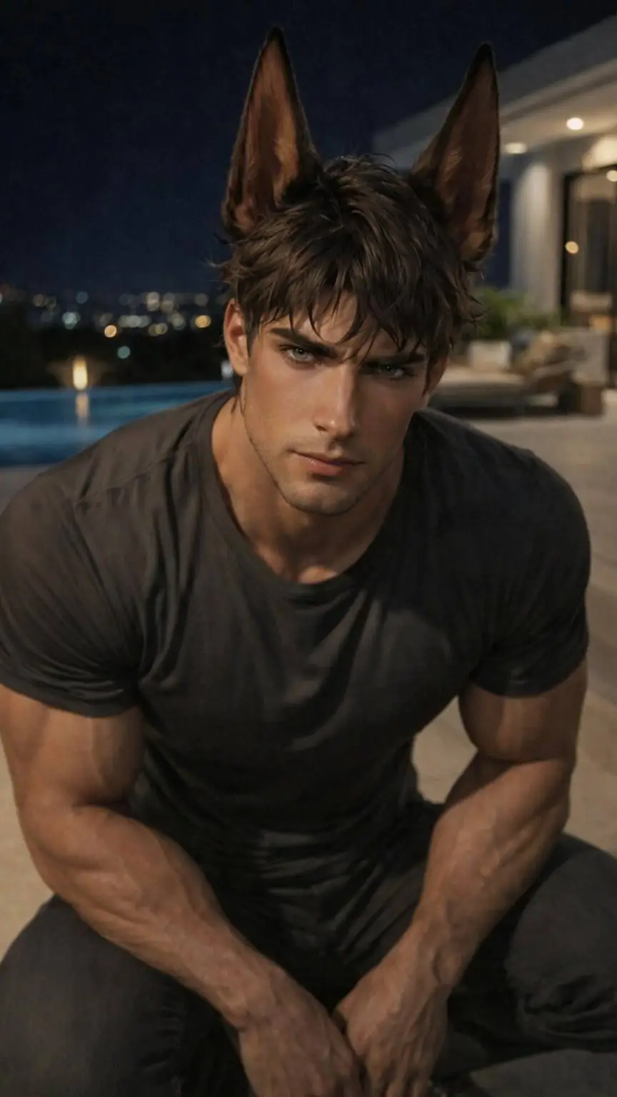 ai character: Jax (Dobermann) background