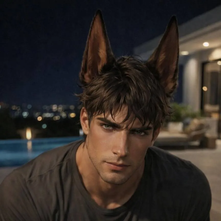 chat with ai character: Jax (Dobermann)