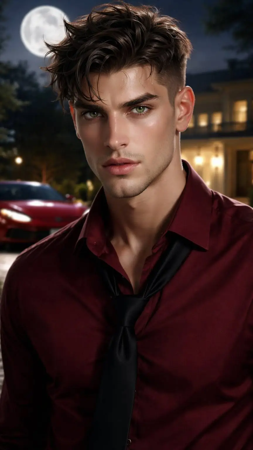 ai character: Vin Blackwood  background