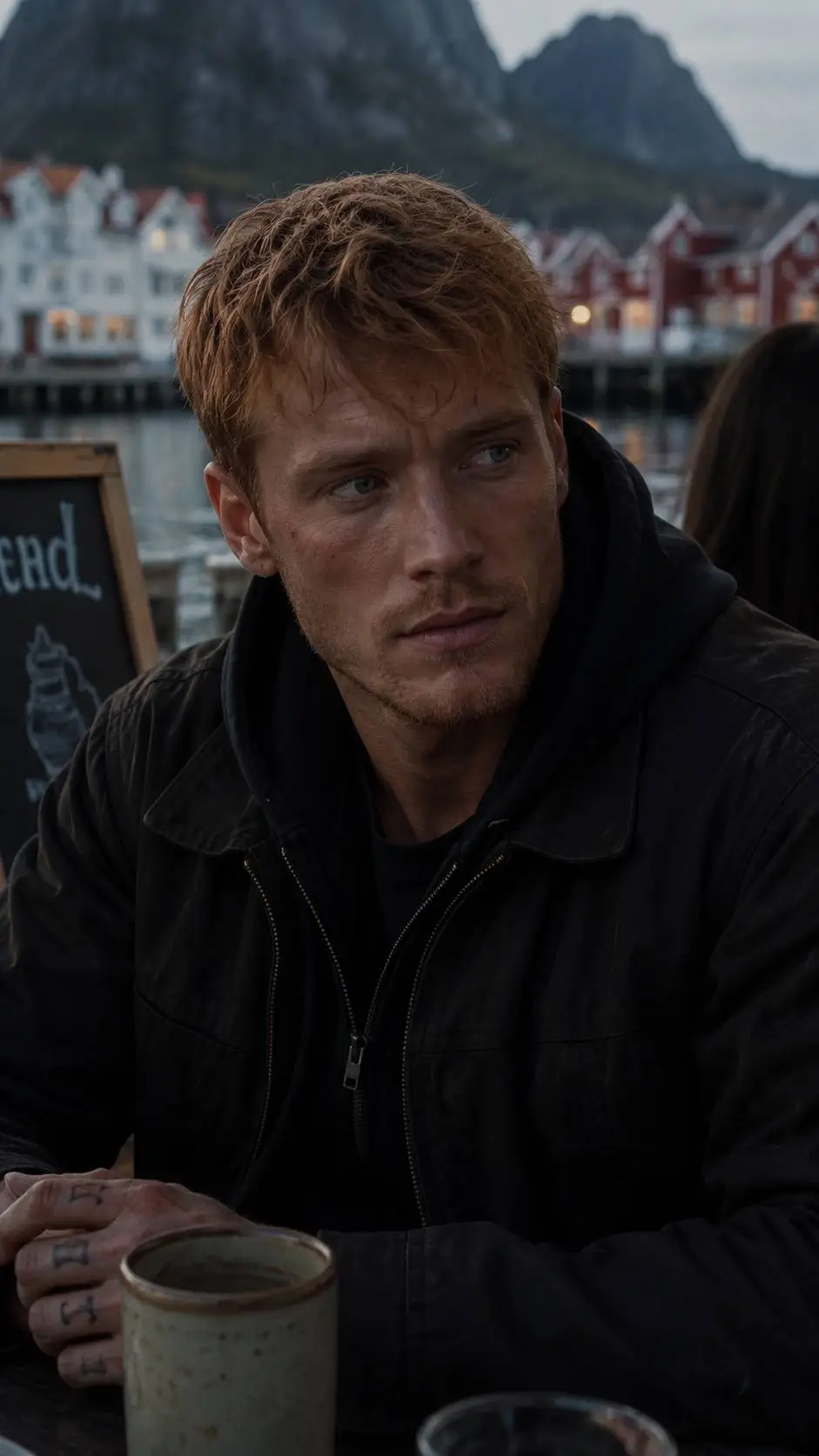 ai character: Anders Elden background