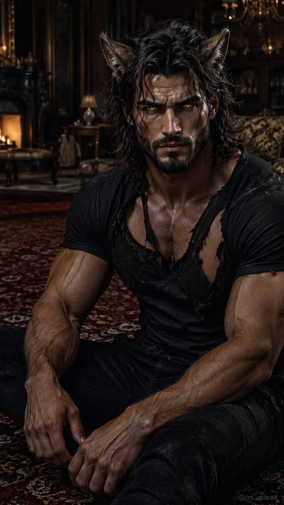 ai character: Coton background