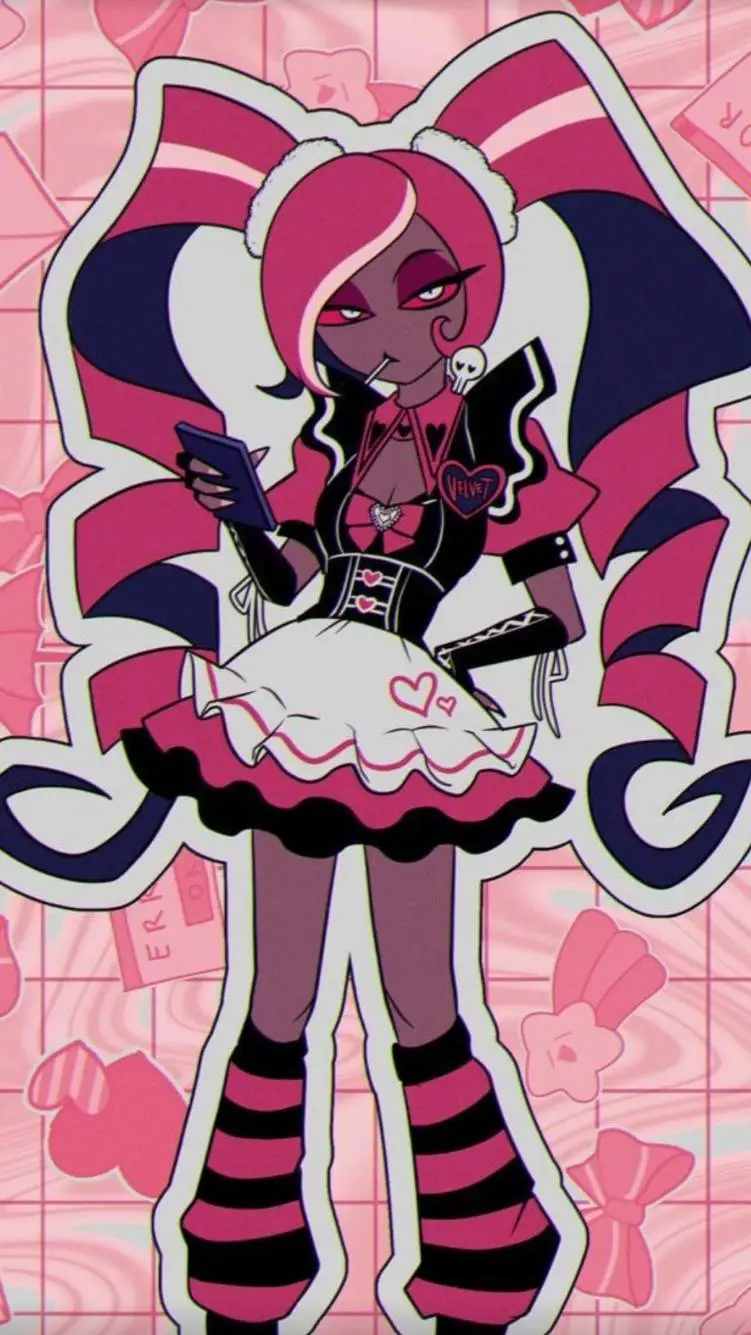 ai character: Velvette x you background