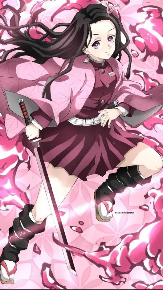 ai character: Nezuko Kamado  background