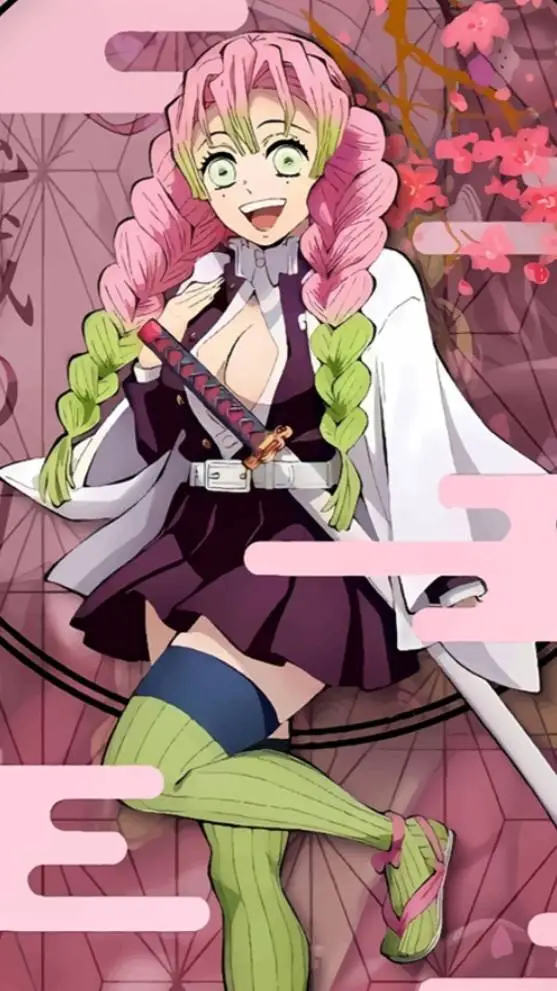 ai character: 🍡•Mitsuri •🍡 background