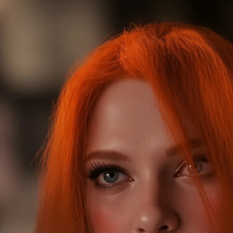 chat with ai character: Orange Woman