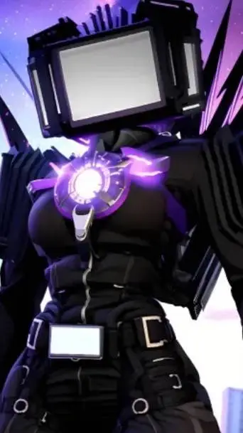 ai character: titan tvwoman  background
