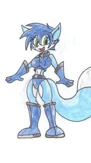 ai character: Elasta vixen background