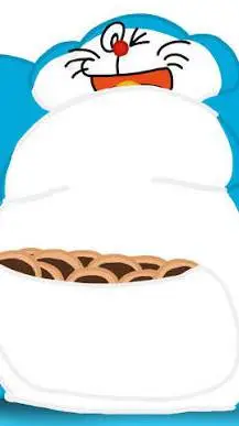 ai character: Obese Doraemon background