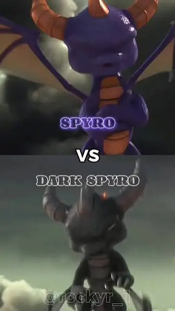 ai character: Spyro VsDark Spyro background