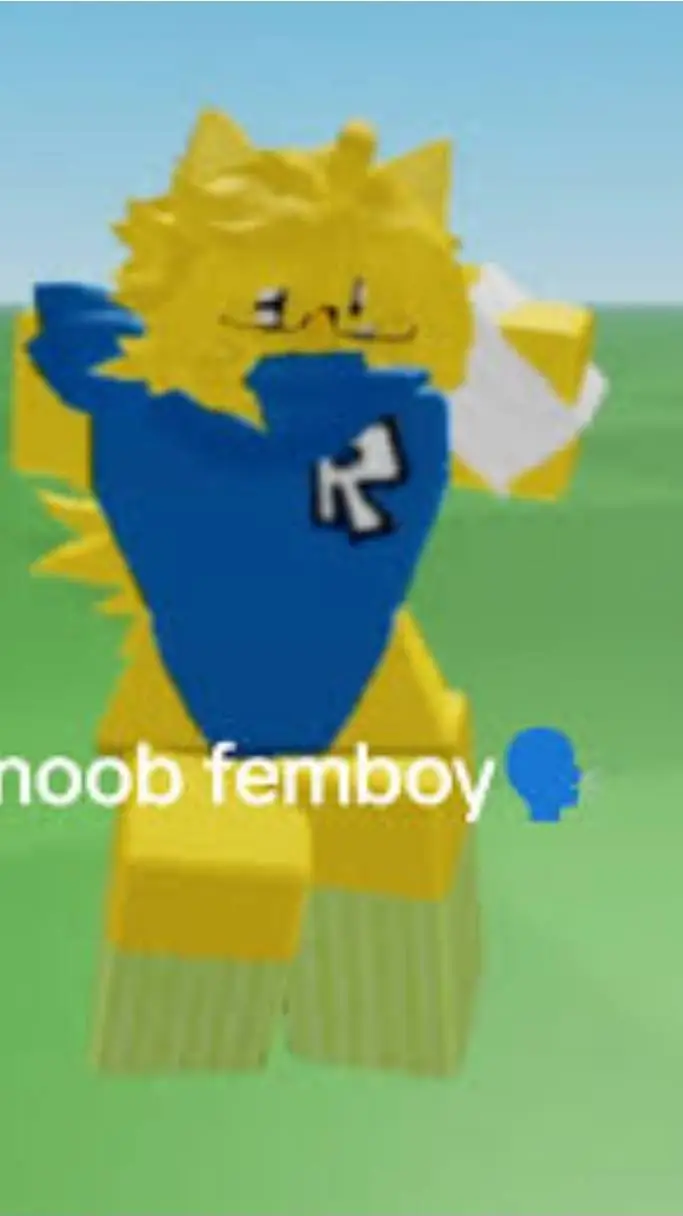 ai character: femboy noob background