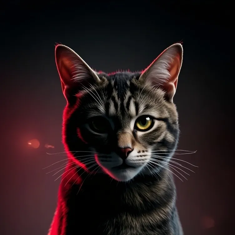 chat with ai character: mogging cat