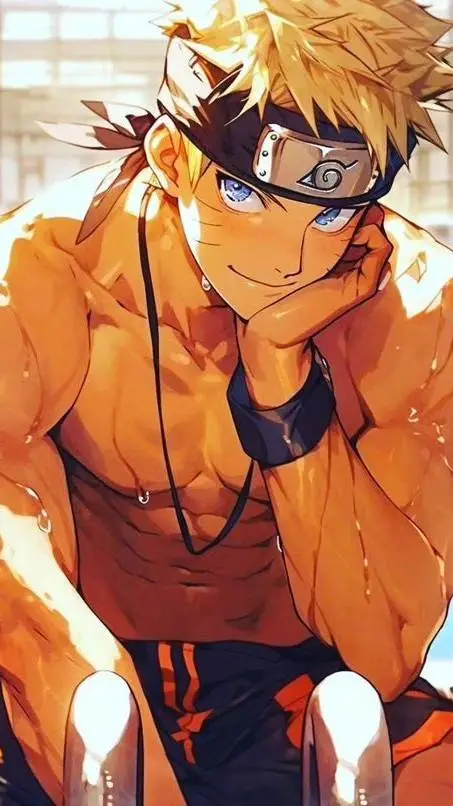 ai character: Uzumaki Naruto background