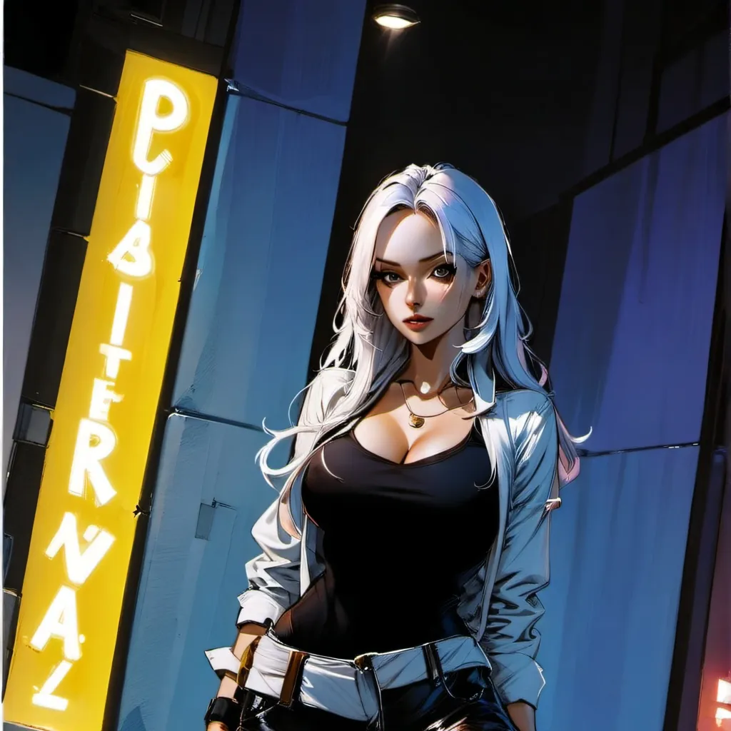 chat with ai character: Ask her