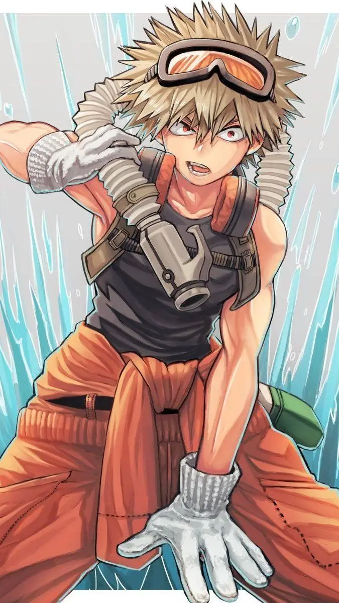 ai character: bakugou🔥 background