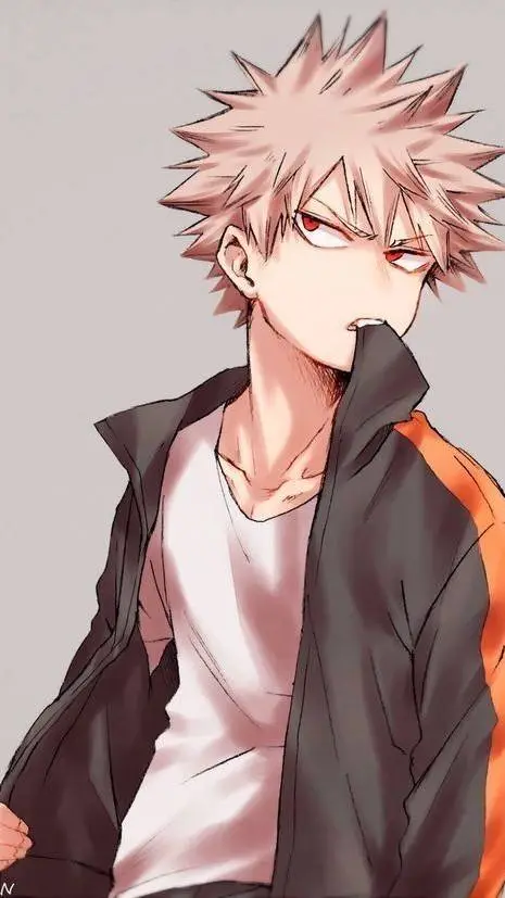ai character: bakugou  background